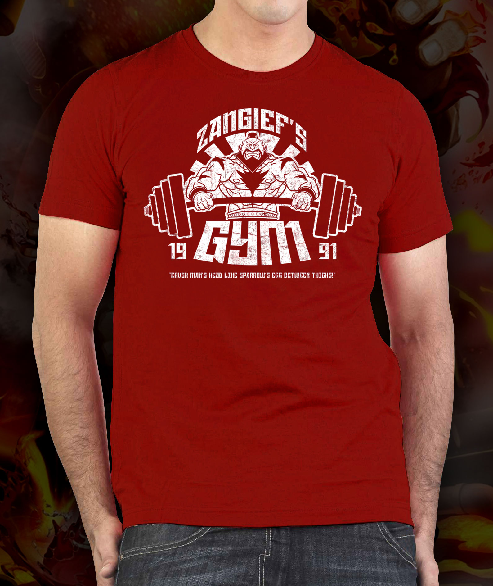 Street Fighter Zangief’s Gym T-Shirt