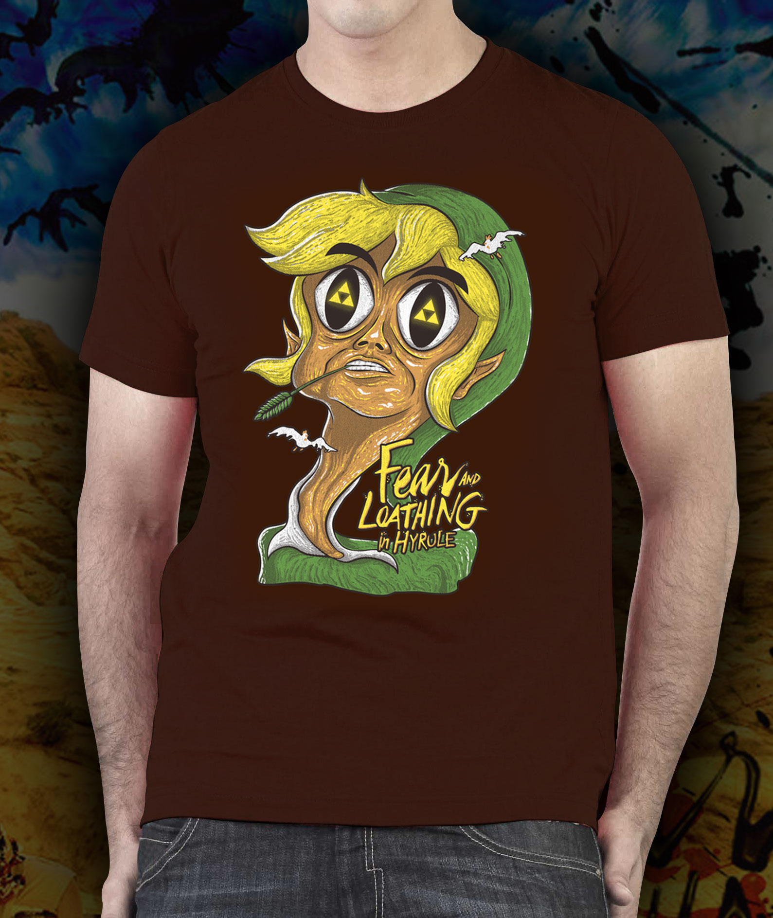 Zelda Fear and Loathing in Hyrule T-Shirt